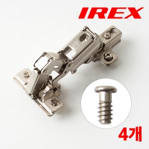 [철물인] 장롱경첩 IREX 165도 아웃도어 볼트형, 4개