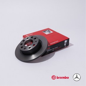 브렘보(Brembo) 벤츠 C클래스 W204 뒤 브레이크 디스크(300mm) C200 1.8 C220 2.2 C230 2.5 Brembo