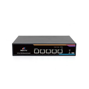 넥스트유 스허비 5포트 10G IGMP 인터넷 스위칭 허브, 9105GS-TP10G, 1개