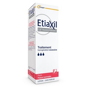 ETIAXIL 프랑스 정품 에티악실 발 데오드란트 로션 100ml (노멀 스킨), 1개, 1개입