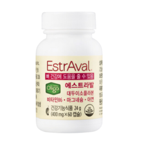 멜라루카 에스트라발 대두이소플라본 400mg 갱년기여성 뼈건강