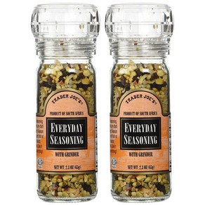 트레이더 조 에브리데이 시즈닝 & 글라인더 용기65g 2개 1+1 Trader Joe's Everyday Seasoning with Grinder