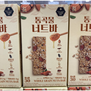 엄마사랑 통곡물 너트바, 2박스, 690g