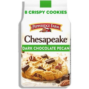 Pepperidge Farm Sausalito 크리스피 밀크 초콜릿 마카다미아 너트 쿠키 204.1g 7.5온스 백 8개