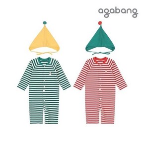 [아가방] TC01 리고트2WAY우주복(모자)(RED GREEN)_ 01Q717510