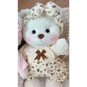 레나베어 아기옷 30cm 레나 베어 옷 인형옷 곰인형옷, 밀크티, 1개