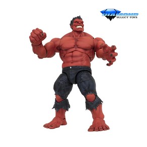 다이아몬드 셀렉트 마블 레드 헐크 액션 피규어 / Diamond Select Toys Mavel Red Hulk Action Figue, 1개