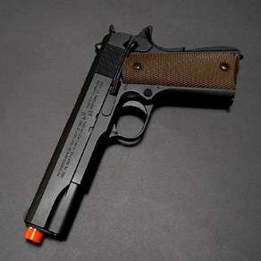 건스토리 ARMY 콜트 M1911A1 BK Ve. 핸드건 (블랙), 1개