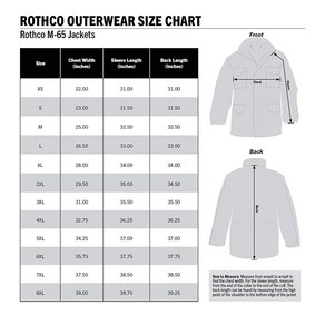 로스코 Rothco M-65 필드 재킷 정품보장