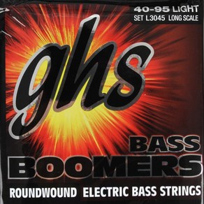 GHS Boomes L3045 (040-095) 베이스기타줄, *, *