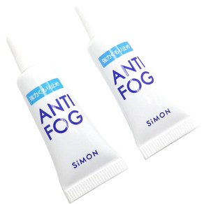 안경 김서림 차단 안경닦이 ANTI FOG 클리너 젤타입 1+1(2개) 일본 SIMON 정품 마스크 착용시 필수템 성애제거