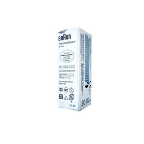 BRAUN 브라운 체온계 정품 필터 20P, 1개