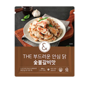 THE 부드런 숯불갈비맛 안심 닭가슴살, 1개, 500g