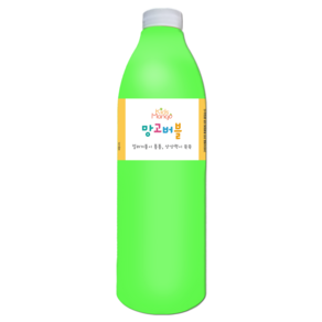 키즈망고 망고버블 거품물감, 1000ml, 그린