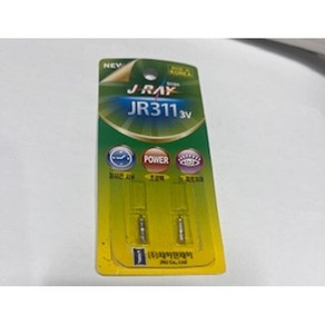 [제이앤제이] JR 311 전자케미 배터리, 1개