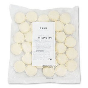 찰통팥볼 [냉동생지] 2.1kg (70g x 30개입)-아이스박스포장, 1개