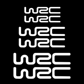 WRC 자동차 브레이크 캘리퍼 내열성 스티커 스즈키 볼보 테슬라 스코다 폭스바겐 스마트 시트 스바루 액세서리 6 개, [02] Silve White