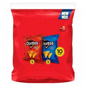 [미국직배송]도리토스 나초 치즈 & 쿨 랜치 믹스 10개입x28.3g Doritos Mix 10ct