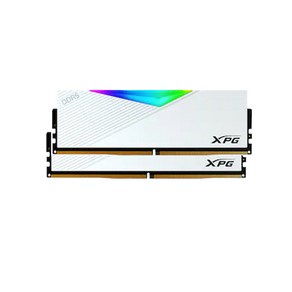 [ 32GB(16Gx2) ] ADATA XPG DDR5-6000 CL30 화이트 LANCER RGB, 화이트패키지