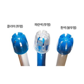 일회용 석션팁 100pcs / 치과석션팁 (색상 선택), 클리어(투명), 1개