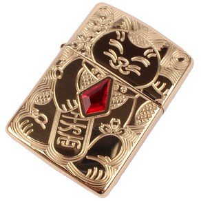 ZIPPO 지포라이터 49802 LUCKY CAT 오일포함