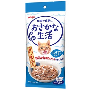 아이시아 생선생활 치어가 들어간 참치 60g x 3p (OS-2)