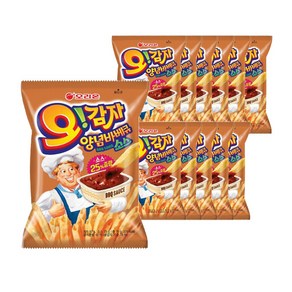 오리온 오감자 딥양념바베큐 70g 1BOX, 12개