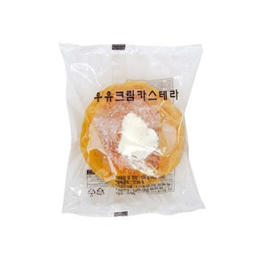 냉동 디저트 빵 우유크림 카스테라 120g X 10봉, 10개