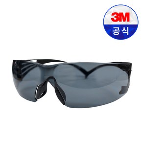 3M 보안경 SF302AS 회색 산업 안전 보호 안경 스크래치 방지, 1개, 그레이