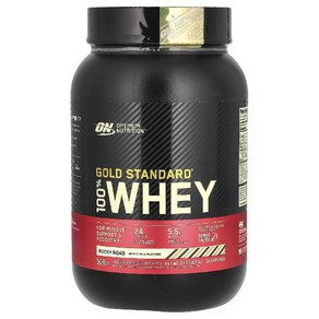 Optimum Nutition (옵티멈 뉴트리션) Gold Standad 100 Whey 로키 로드 907g(2lbs), 907g, 3개