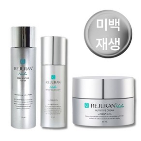 리쥬란 리밸런싱 토너 120ml + 리프레싱 에멀전 45ml +뉴트리티브 크림 50ml 3종세트+키네프 하이드라카밍 토너 패드 60매, 1세트