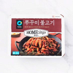 [메가마트]대상 청정원 호밍스 쭈꾸미불고기 550g, 1개