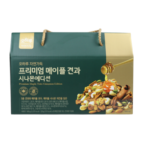 오하루 프리미엄 메이플견과 시나몬에디션 1박스, 500g(20gx25개입), 1개