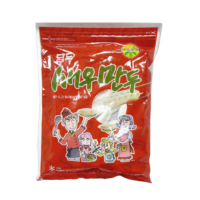 통통한 새우가 톡톡 터지는 담두 새우만두, 1kg, 3개