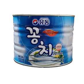 유동 꽁치 1880g / 덕용 업소용 대용량 참치 묵은지 조림 식자재, 1개