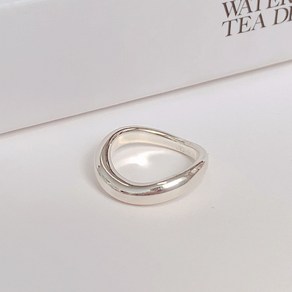 [실버925] 4mm 볼드 실버반지 은가락지 lake ring