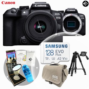 [포토리뷰이벤트] 캐논 EOS R10 + RF-s 18-45mm F4.5-6.3 IS KIT + 악세사리 8종 패키지 (128GB 메모리 + MCUV 필터 포함)_WJK