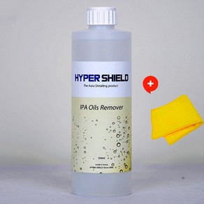 HYPER SHIELD 하이퍼쉴드 유분 제거 IPA탈지제 500ml 멀티타월