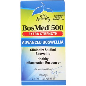 Terry Naturally BosMed 500 엑스트라 스트렝스 고급 보스웰리아 500mg 소프트젤 60정