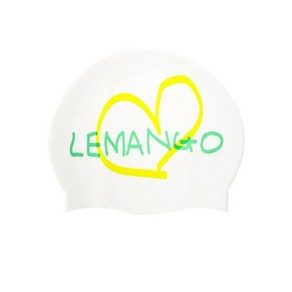 르망고 Lemango Pastel Mango (Yellow)_LGNSC61002097 실리콘수영모 수모, 1개