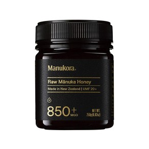 Manukoa 마누코라 마누카 허니 꿀 MGO 850+ 250g, 1개