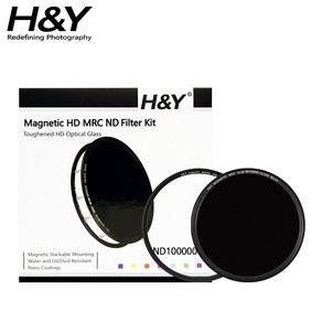 HNY Magnetic HD MRC IR ND1000000 82mm 마그네틱필터, 1개