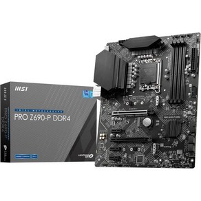 MSI PRO Z690P DDR4 PoSeies 마더보드ATX 12세대 Intel Coe LGA 1700 소켓 PCIe 4 CFX M.2 슬롯