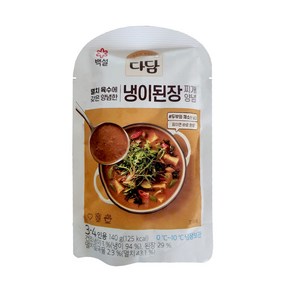 올따옴 CJ 다담 냉이된장찌개양념 140g