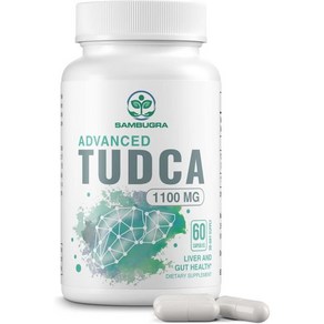 TUDCA Supplements 1100mg Ultra Strength Bile Salt TUDCA Supplement Support for Cleanse Detox and Rep