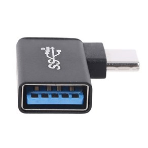 USB C to USB 3.0 핸드폰 태블릿 PC에 대한 이동 변환기에 90도, 한개옵션0, 1개