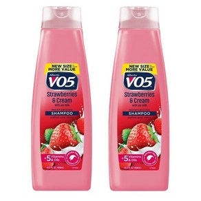 알베르토 VO5 스트로베리 크림 비오틴 비타민 5오일 샴푸, 2개, 499ml, 2개