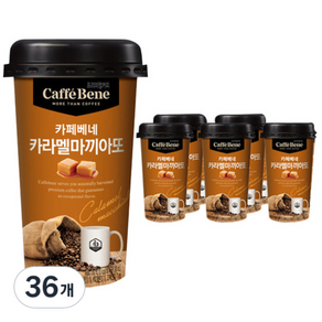 카페베네 카라멜 마끼아또, 36개, 200ml