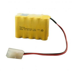 DC 12V 600mAh 2x5 NI-CD 소방용배터리, 1개, 1개입