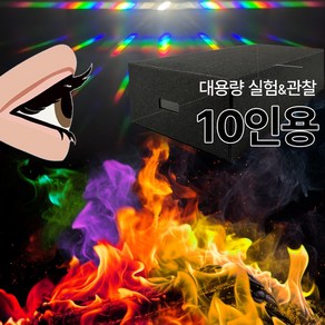 원소 불꽃반응 분광기 시료 실험세트 10인용 과학교구 화학 교과과정, 1세트